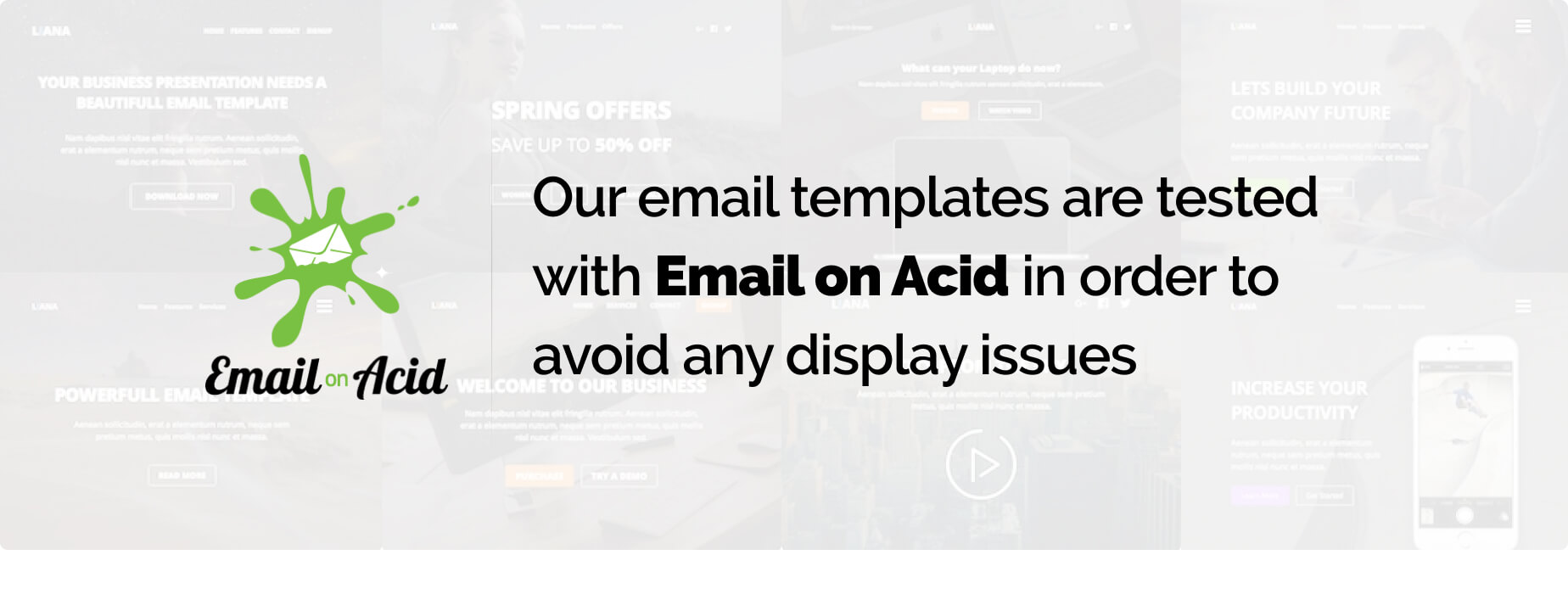 Milia - Responsive Email Set for Agencies, Startups & Creative Teams with Online Builder